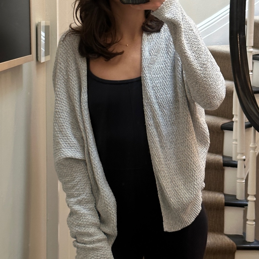 Urban Outfitters BDG Grey Cotton Blend Cardigan